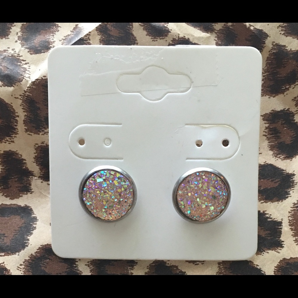 Druzy Studs